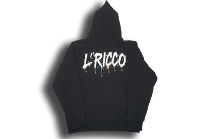 Rhinestone drip hoodie