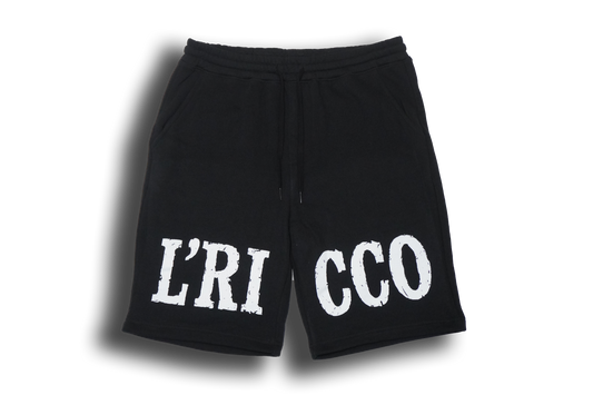 BLACK L’RICCO ESSENTIAL SHORTS